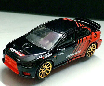 hot wheels 2008 lancer evolution