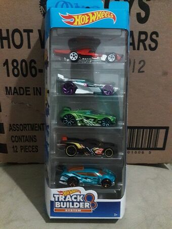 hot wheels 5 pack track builder