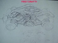 Early Concept Sketch by Larry Wood