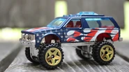 2020 Hotwheels "Stars and Strips" Chevy Blazer 4x4
