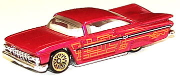 Hot wheels 59 impala top