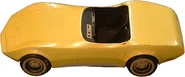 Resin model of Big scale Barbie Corvette (not Hot Wheels model) (Bruce Pascal collection)
