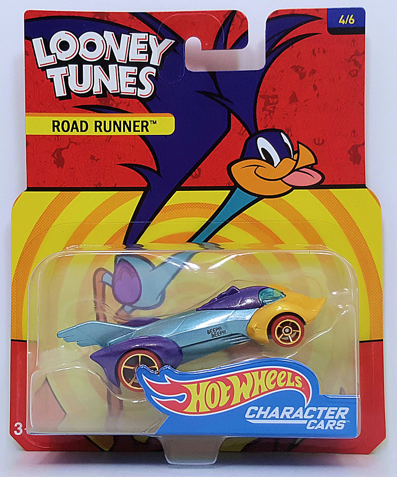 Hot wheels looney deals tunes character cars