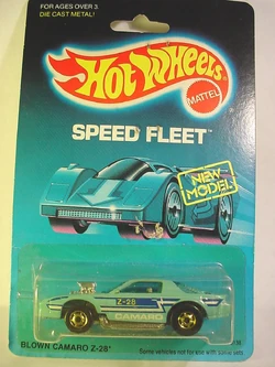 Hot Wheels 80's Camaro 1990 avec déco sur capot HO (CL22
