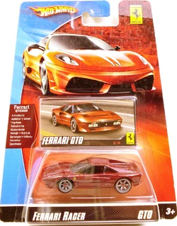 Hot Wheels - 2006 - Ferrari 575 GTC - Silver & Black - #201
