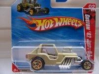 This Custom '42 Jeep is missing its door tampos. I now have 3 of these so it may just be a variant.