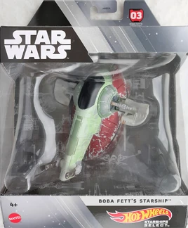 Star Wars Starships Select Boba Fett's Starship HHR17 2022