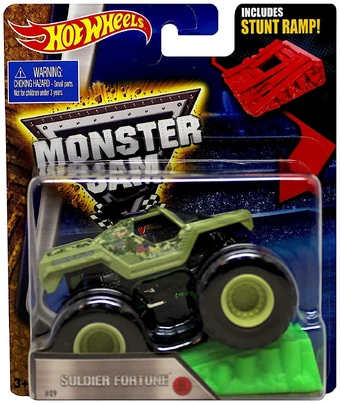 hot wheels monster jam soldier fortune