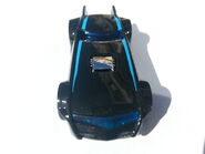 The Batman Batmobile front view