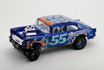 hot wheels 55 chevy bel air gasser 2017