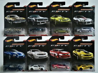 hot wheels 50th camaro collection