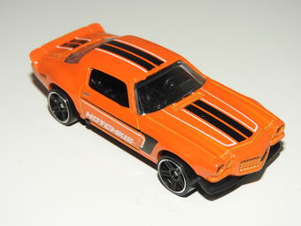 hot wheels 70 camaro orange