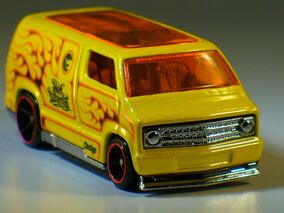 hot wheels custom van