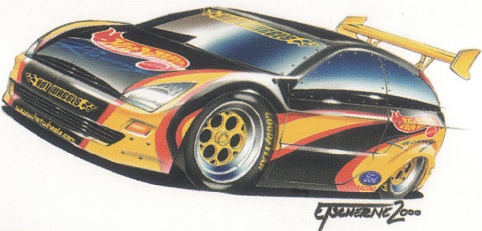 Hot wheels ford sales focus 2001