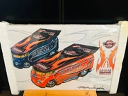 Signed E-sheet by Phil Riehlman 2nd Annual Hot Wheels Collectors Nationals