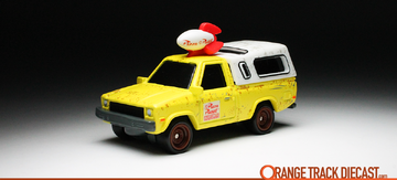 Hot wheels pizza van top