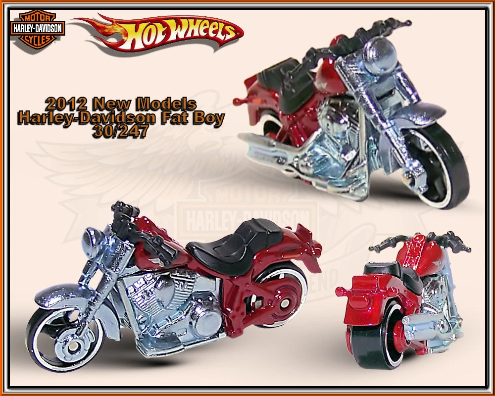 harley davidson fat boy hot wheels