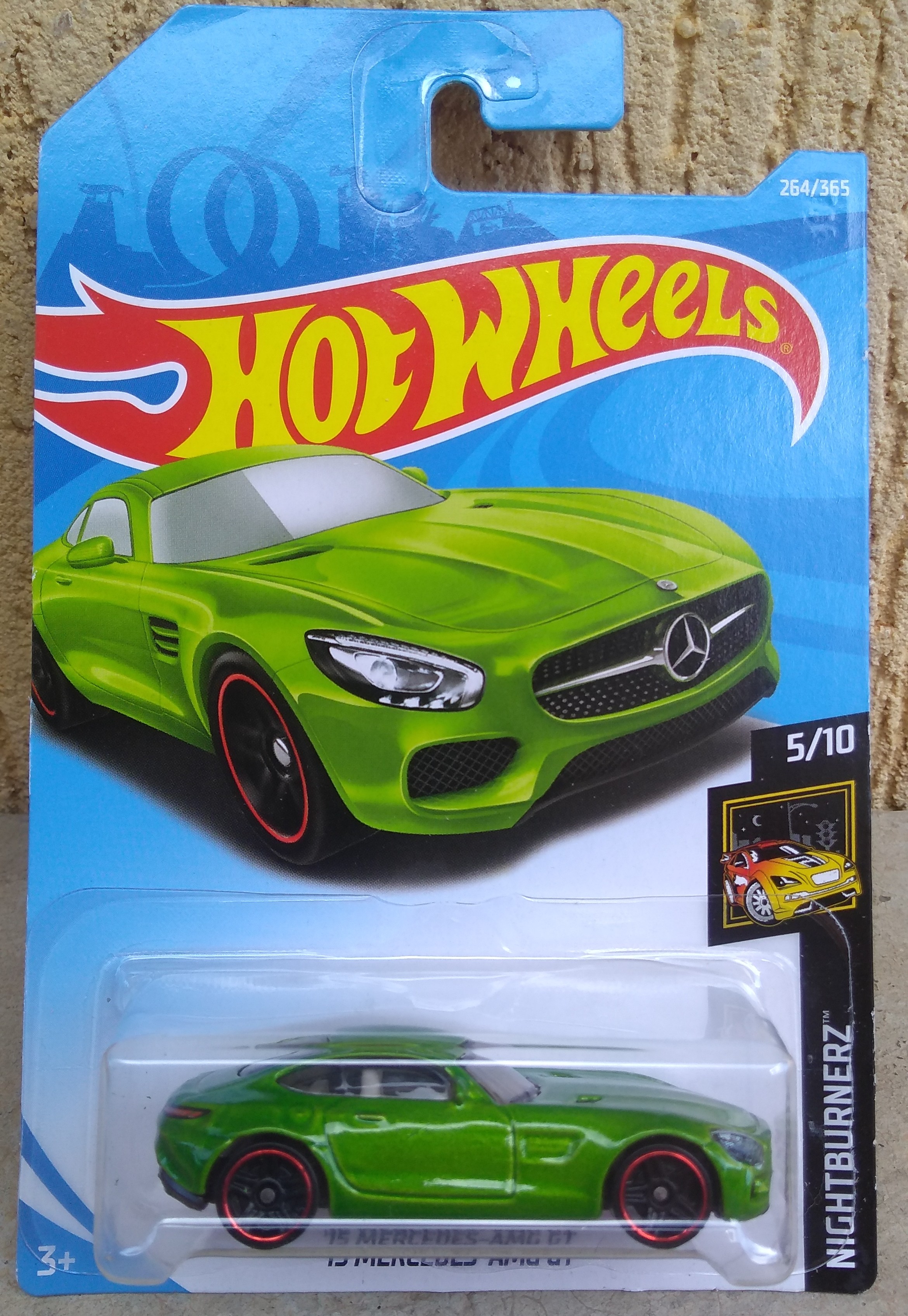 Details about   Hot Wheels 2017 # 256 New Models '15 Mercedes AMG GT Metallic Yellow  Lot of 10 