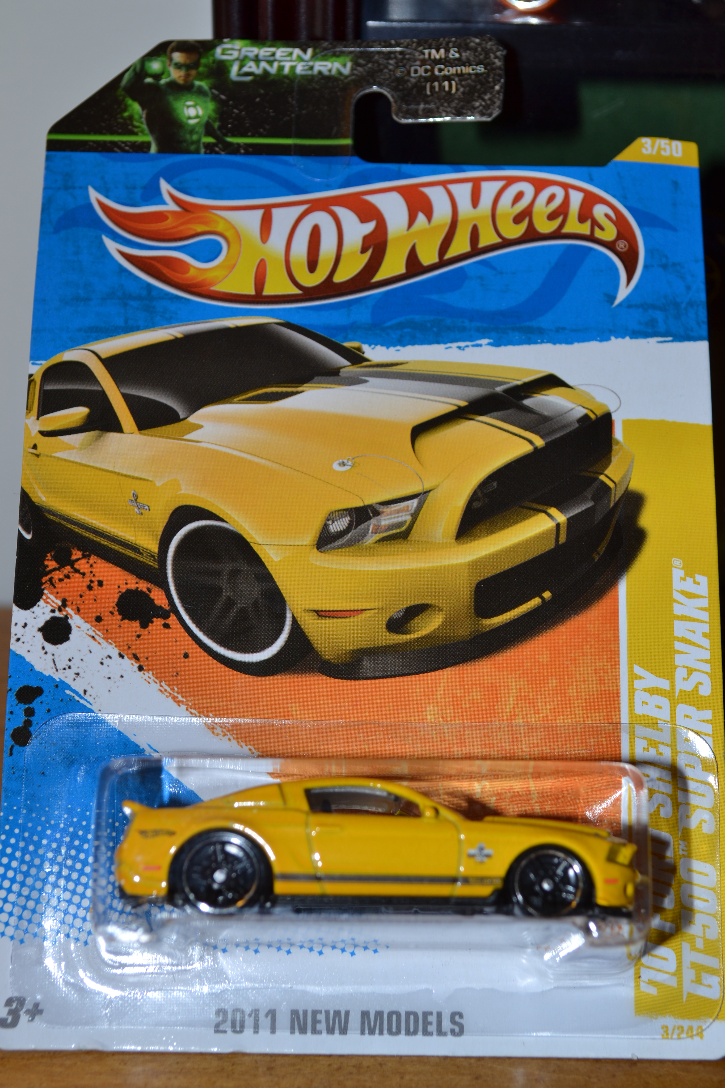 Hot Wheels '10 Ford Shelby GT500 2010 New Models Silver 