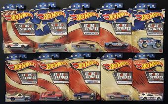 hot wheels stars and stripes series