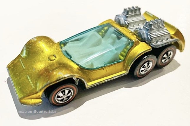 Hot wheels six shooter 5台