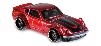 hot wheels custom datsun 240z blue