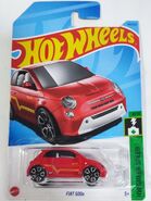 2023 Fiat 500e Green Speed carded