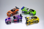 Pre-production samples shown in the 2002 Mattel Catalog.