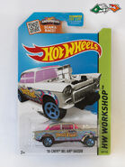 55 Chevy Bel Air Gasser ZAMAC sealed card