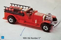 Hot wheels old number 5 on sale