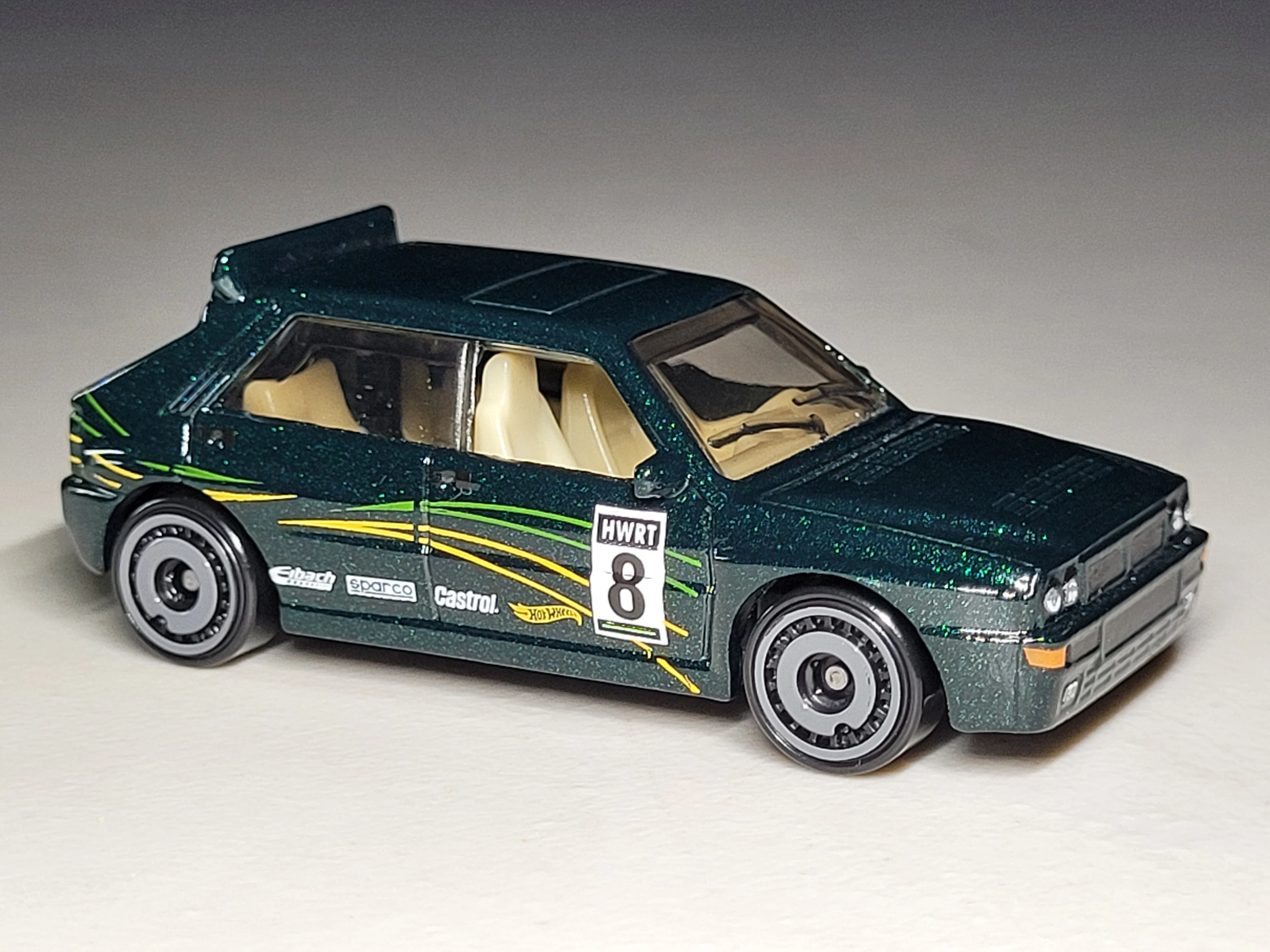 2022 Lancia Delta Integrale (Metalflake Dark Green)