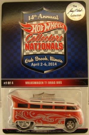 ホットウィール 25th コンベンション  VW T1 Drag  BUS Hot Wheels 2021 - Newsletter Exclusive Car - Volkswagen T1