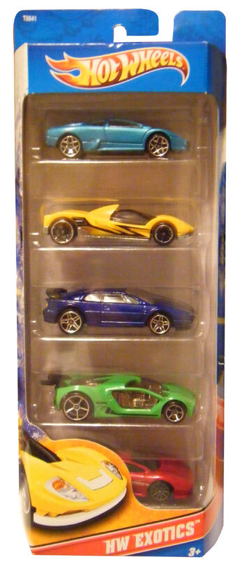 hot wheels 5 pack exotics