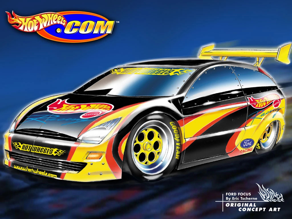 2002 Ford Focus (2001) (White)