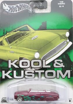 Hot Wheels ホットウィール SKUNK CUSTOM 49 MERC HOT WHEELS CUSTOM '49 MERCURY mat LIMITED EDITION - 1/50