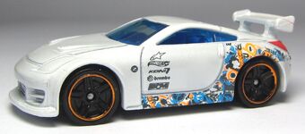 hot wheels nissan 350z top secret