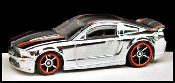Hot wheels 07 ford mustang checkmate top