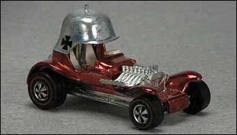 red baron hot wheels car