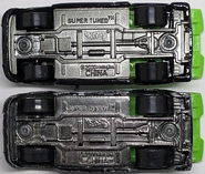 2003 Tech Tuners bigger & smaller "Super Tuned" text, light & dark base finish variant
