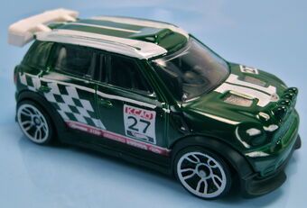 hot wheels mini cooper countryman