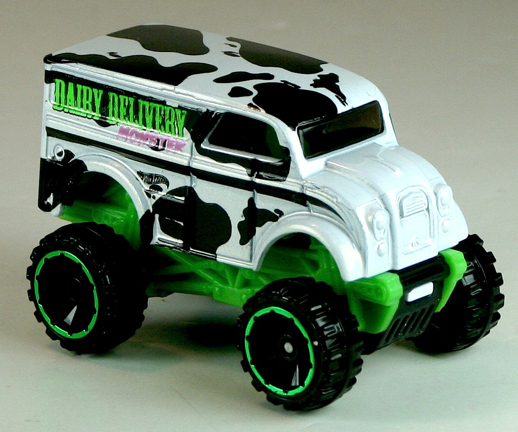 Hot Wheels Monster Trucks Dairy Delivery