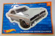 74 Braz Dodge Char - Mystery M 12 - 17 Card