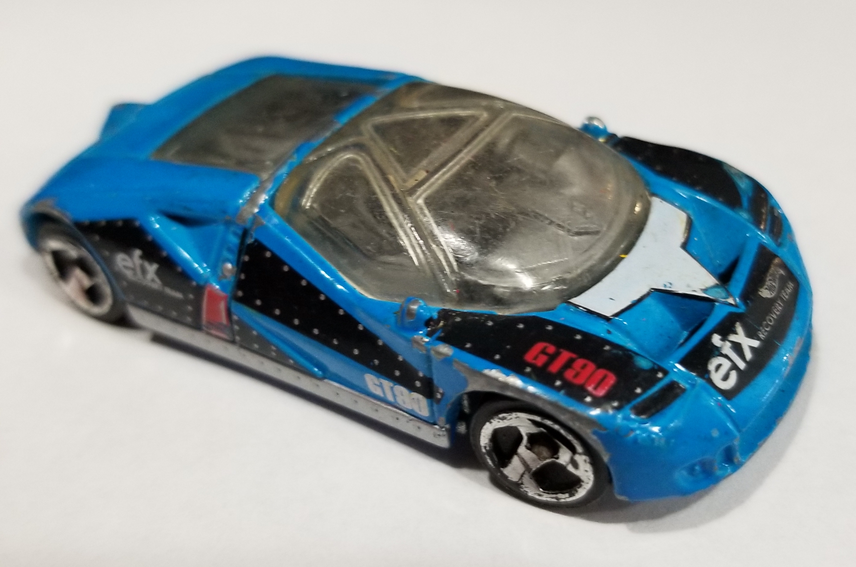 Hot wheels 1997 ford gt90 hotsell