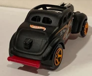 Matt Black-Orange over White rear tampo