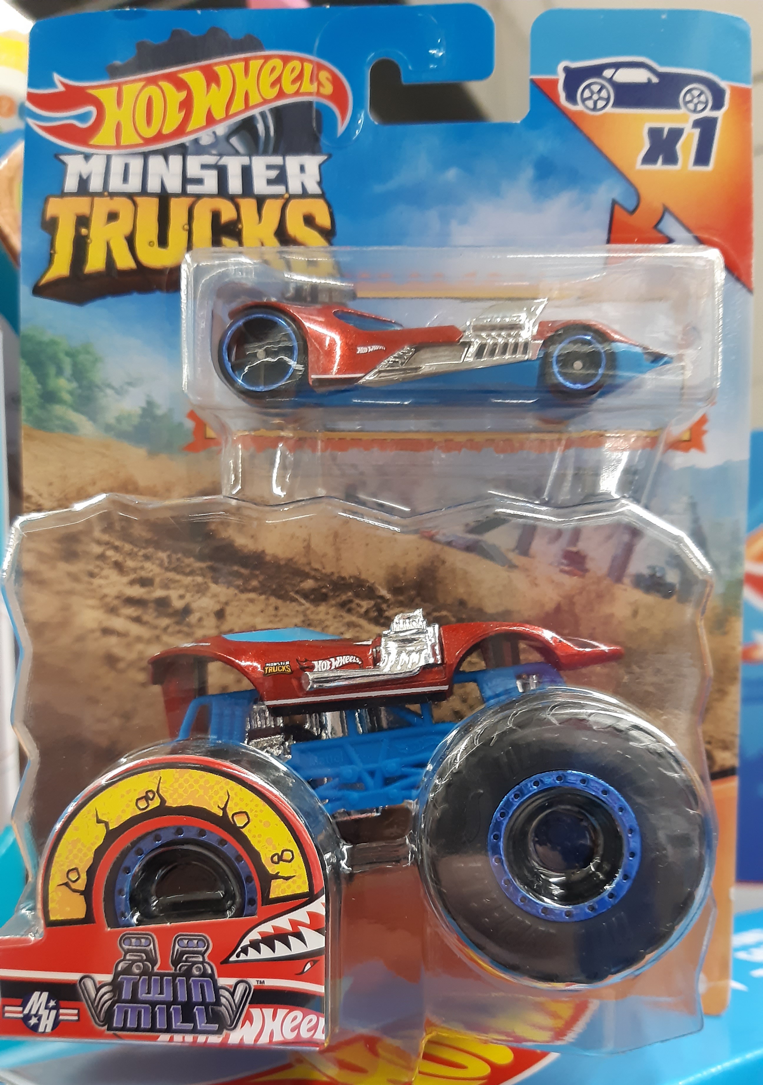 Hot Wheels - Monster Truck - Twin Mill — Juguetesland