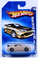 HW 2009 - Collector # 156/190 - Dream Garage 10/10 - Nissan Skyline GT-R R32 - Gold - USA Card