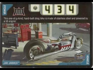 In HW Acceleracers, Airy 8 was named Jaw Jammer