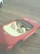 Interior view- Australiancarlover's own Jaguar XK8 1999 Sugar Rush II series release