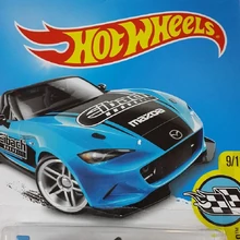 hot wheels mazda mx 5 miata blue