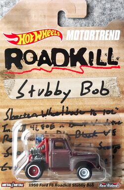 ホットウィール ROADKILL 1950 Ford F6 Stubby Bob An Unlikely Monster: MotorTrend Roadkill 1950 Ford F6 Stubby